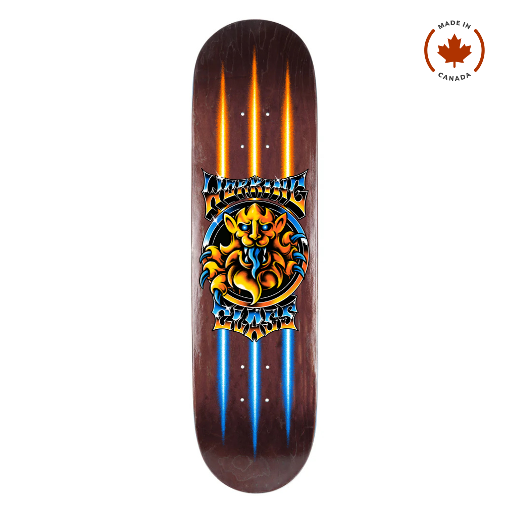Working Class Chrome Lion Twin Tail Deck - 8.375"