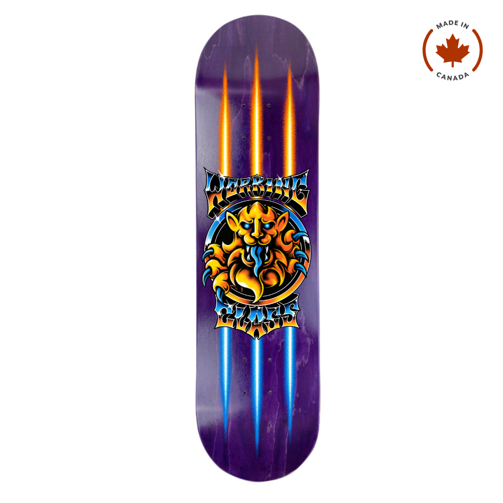 Working Class Chrome Lion Twin Tail Deck - 8.5"