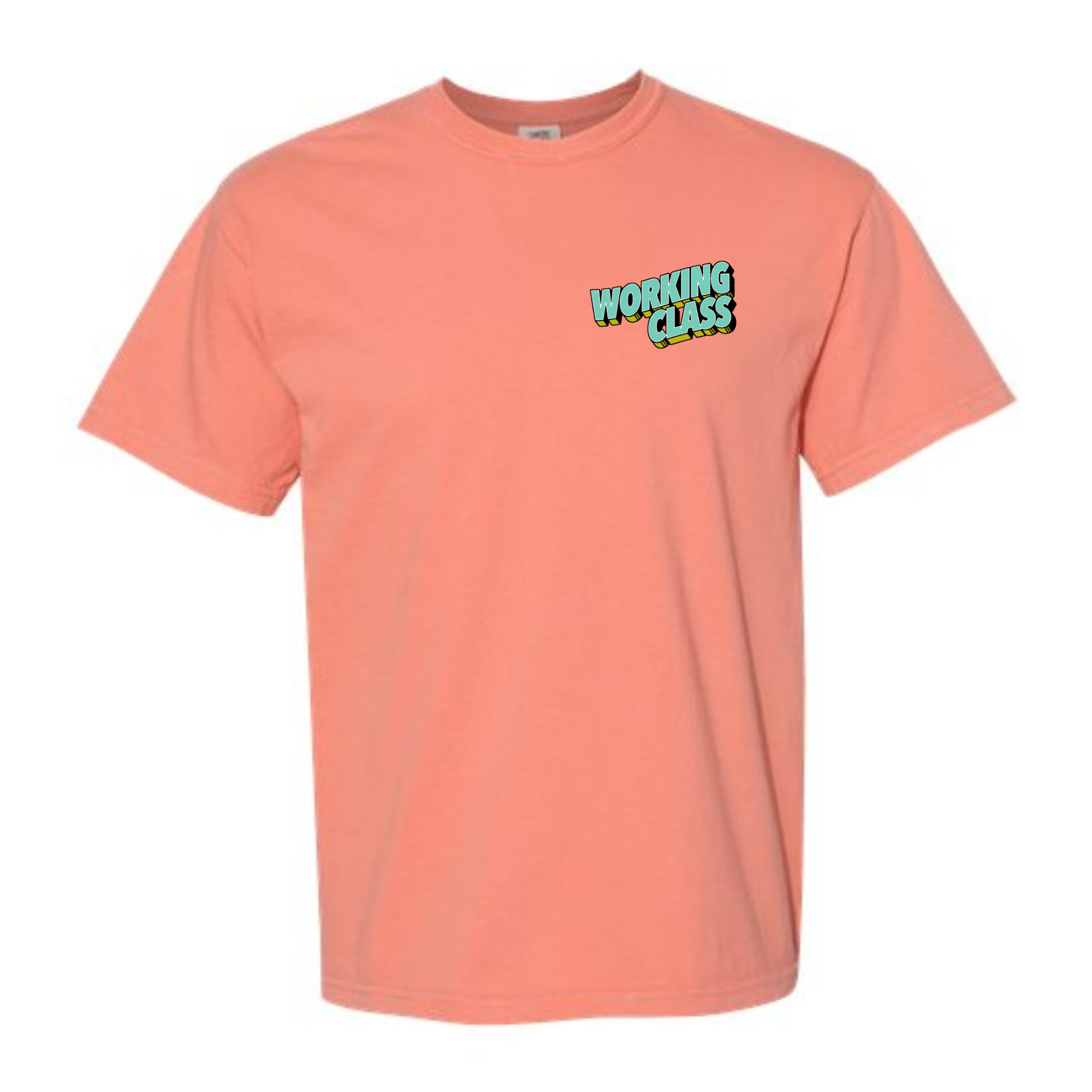 Working Class Tidal Bore Tee - Terracotta