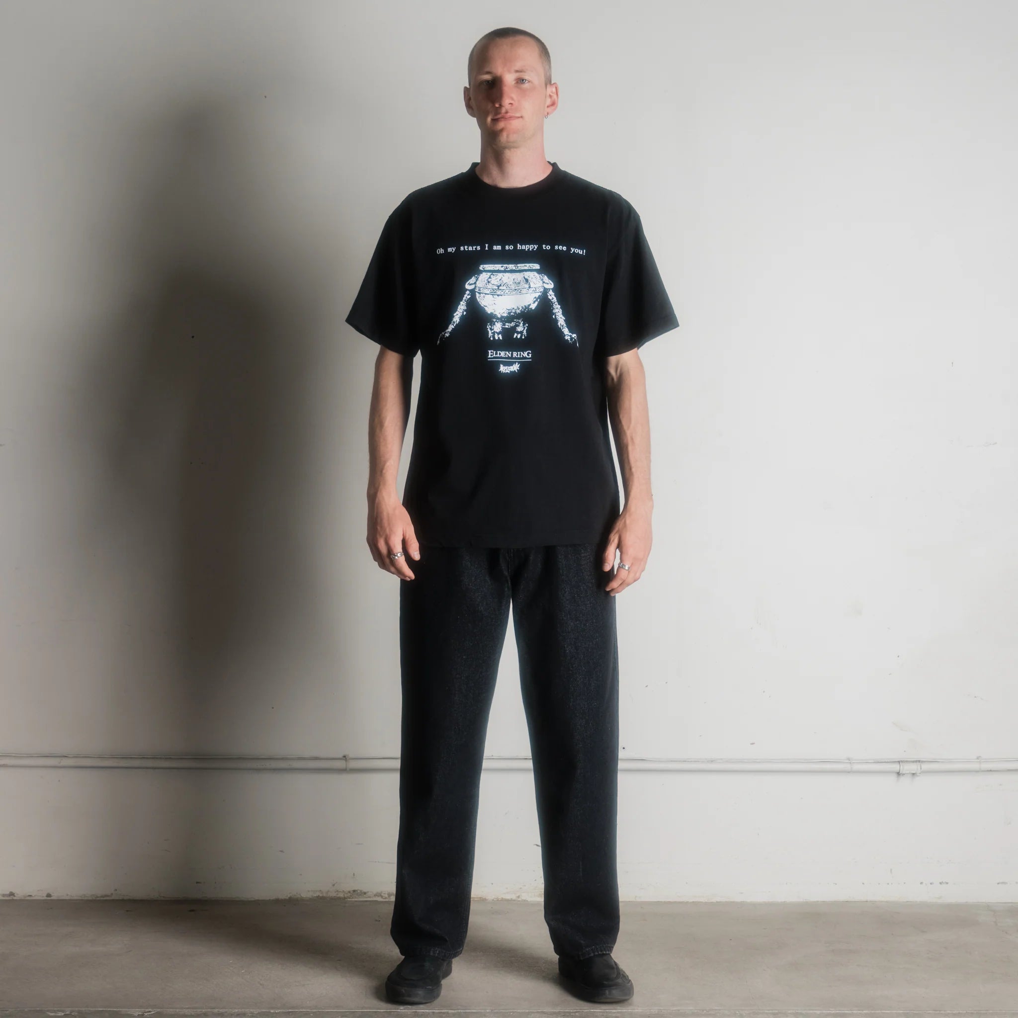 Welcome x Elden Ring - Alexander Tee - Black