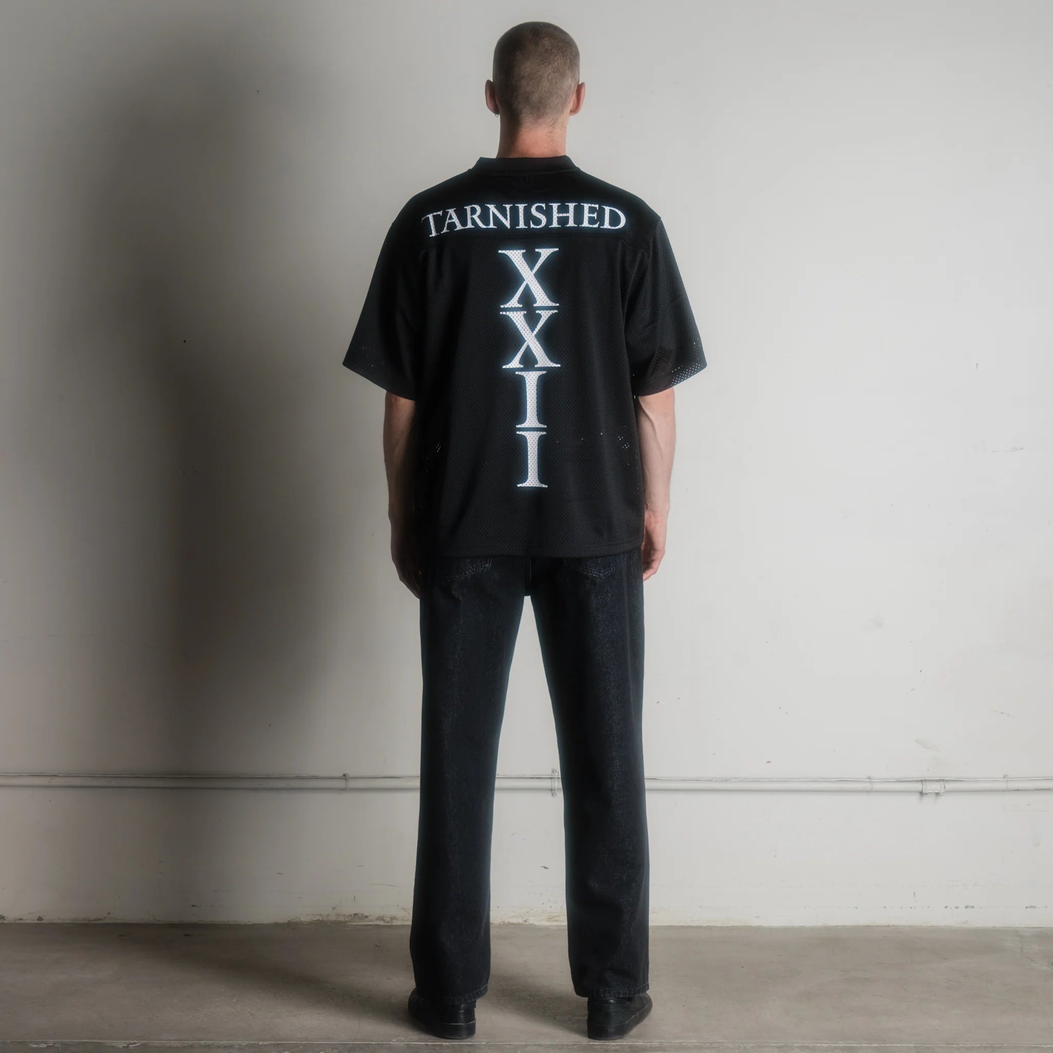 Welcome x Elden Ring - Tarnished Mesh Football Jersey - Black