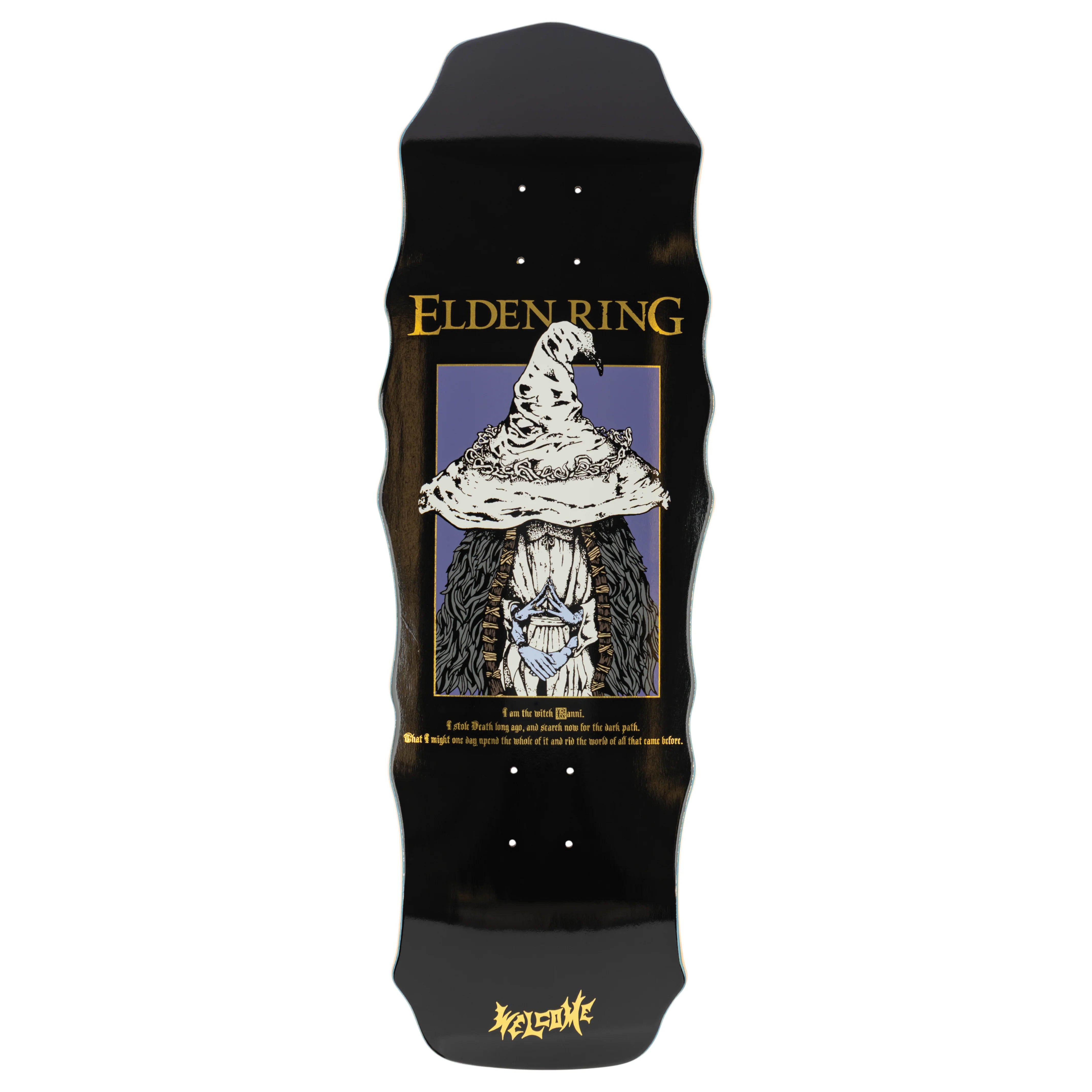 Welcome x Elden Ring - Ranni on Widow - 10.0" - Black/Gold Foil