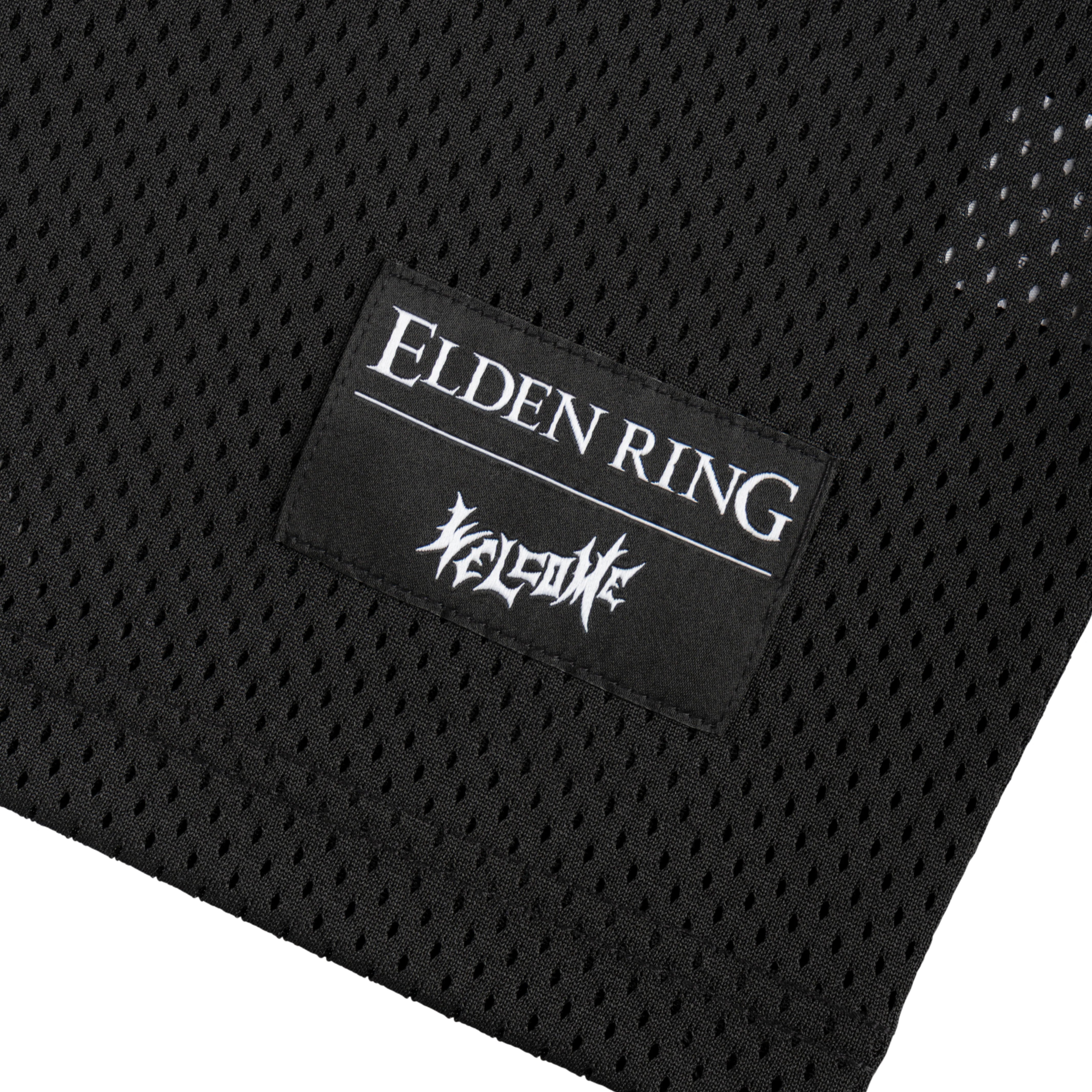 Welcome x Elden Ring - Tarnished Mesh Football Jersey - Black