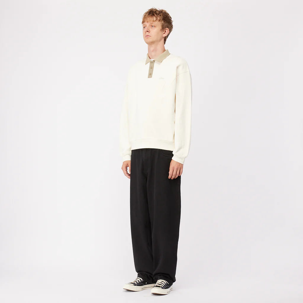 Dime French Terry Rugby - Cream