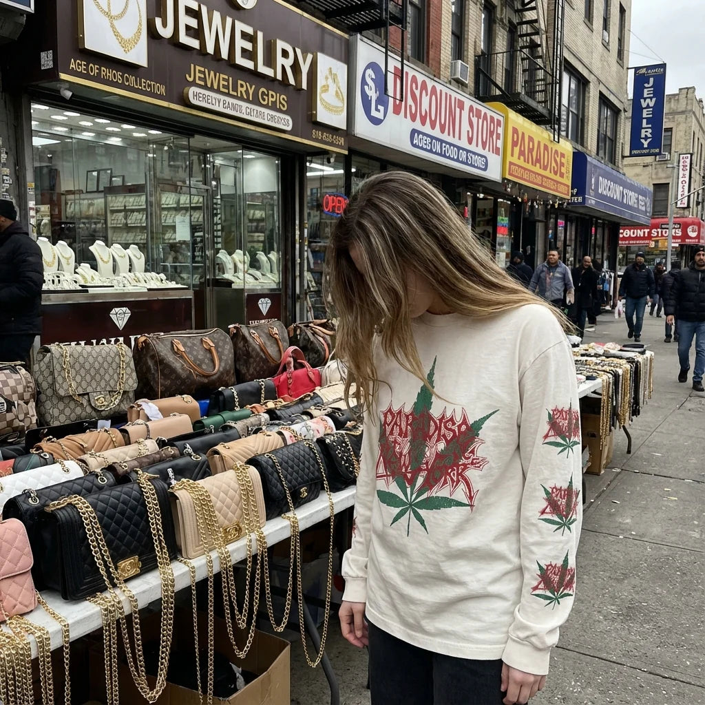 Paradise "Morbid" LS Shirt - Off White