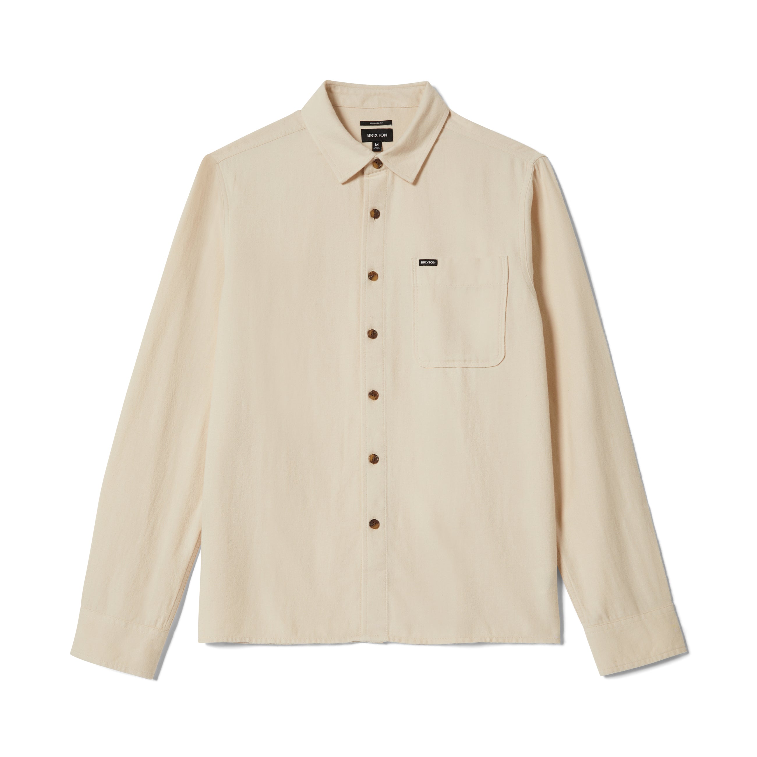 Brixton Hasting Lightweight Flannel - Whitecap