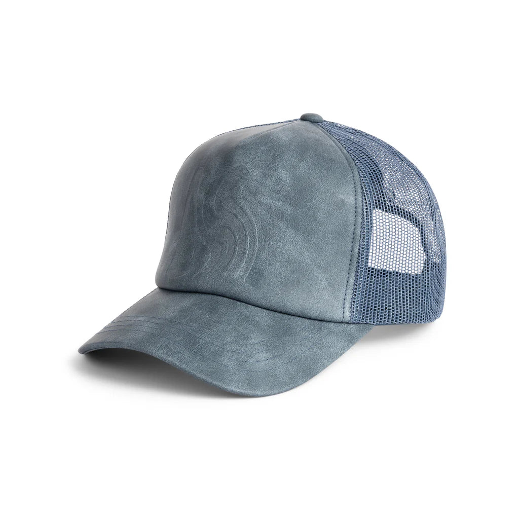 Dime Vortex Trucker Cap - Cloud Blue