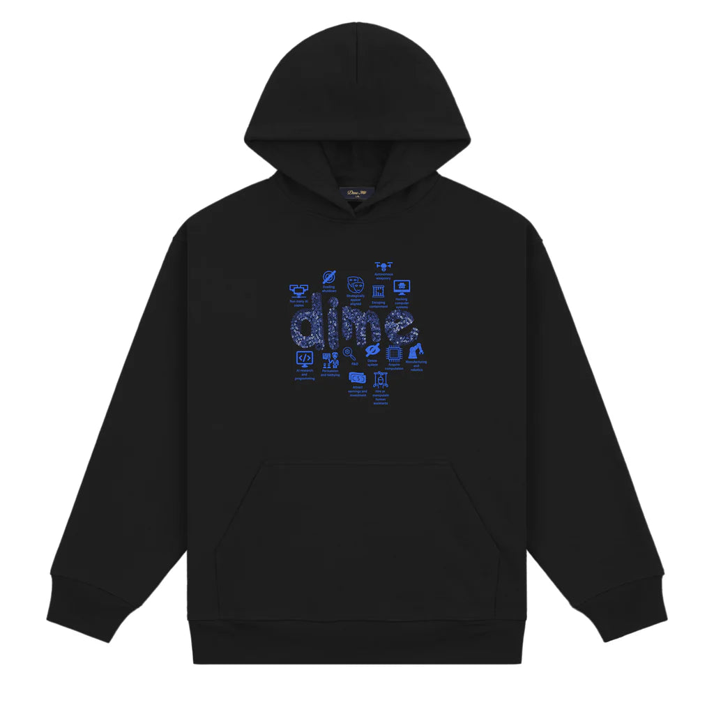 Dime Agi Hoodie - Black
