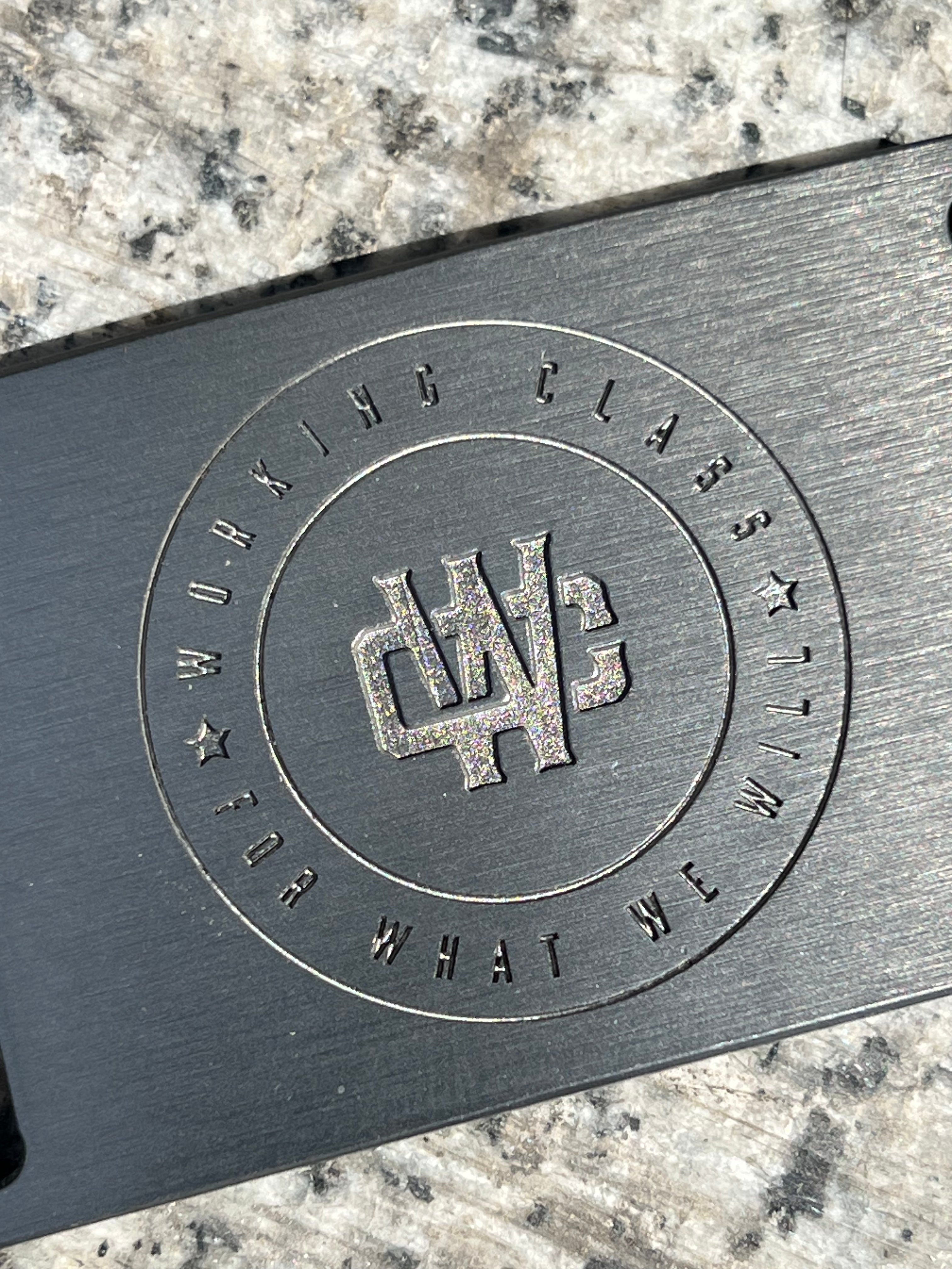 Grip6 x Working Class Belt 1.5"- Gunmetal/Olive