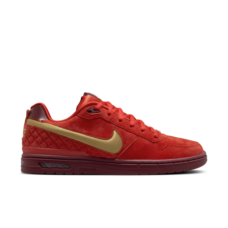 Nike SB Paul Rodriguez Zoom Air Low QS - Habanero Red/Club Gold-Team Red