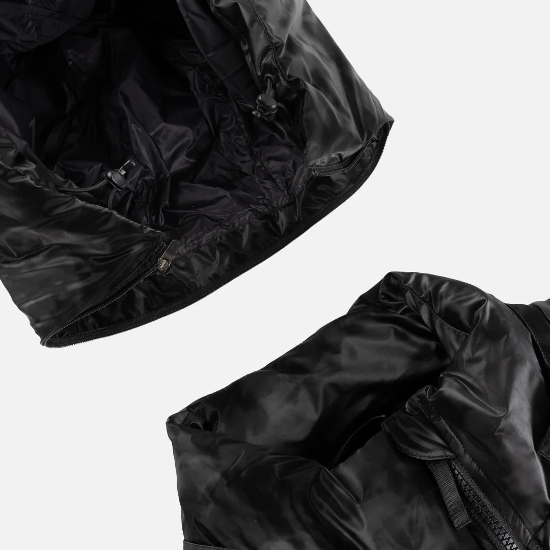 Dime Wavy Puffer - Smoke Grey