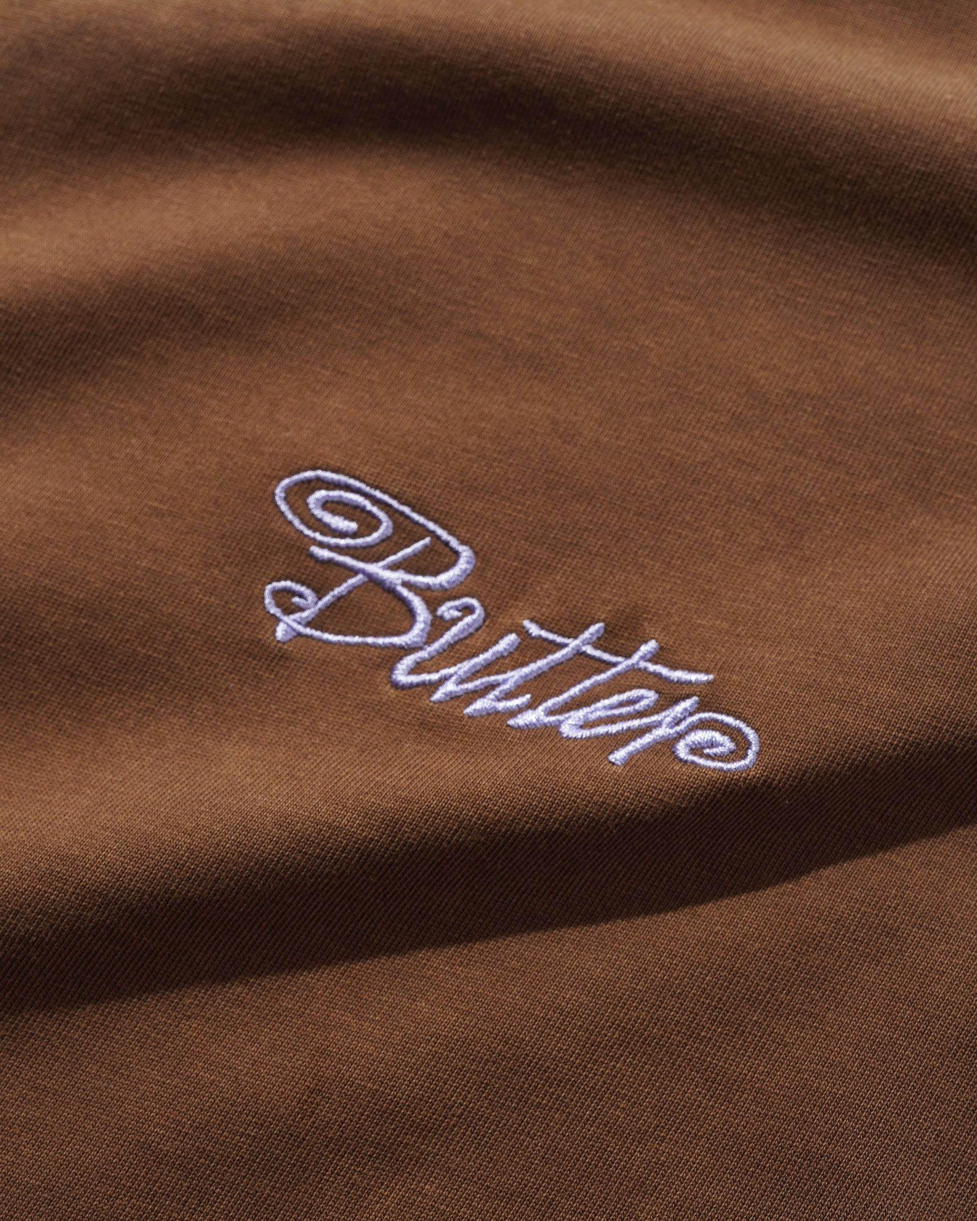 Butter Goods Jive Contrast Tee - Washed Brown