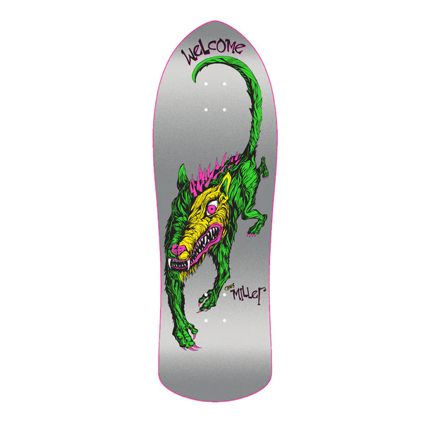 WELCOME DECK - CHRIS MILLER BEAST - CROSSBONES - 10.0"