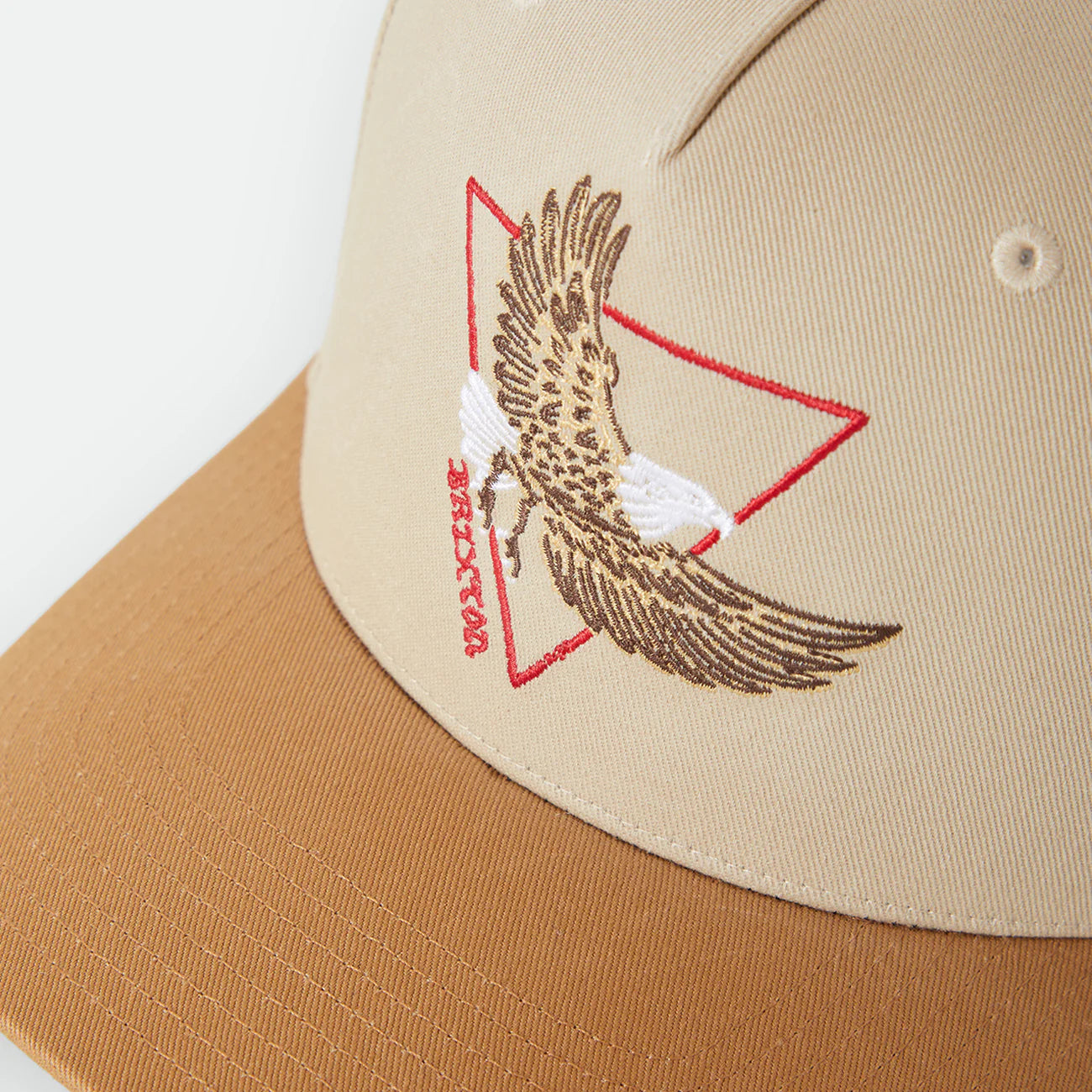 Brixton Opal C NP MP Snapback - Sand/Dark Khaki