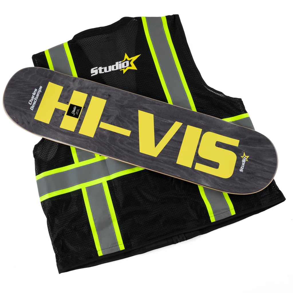 Studio Deschamps Star Can Hi-Vis Skateboard Deck - 8.5"