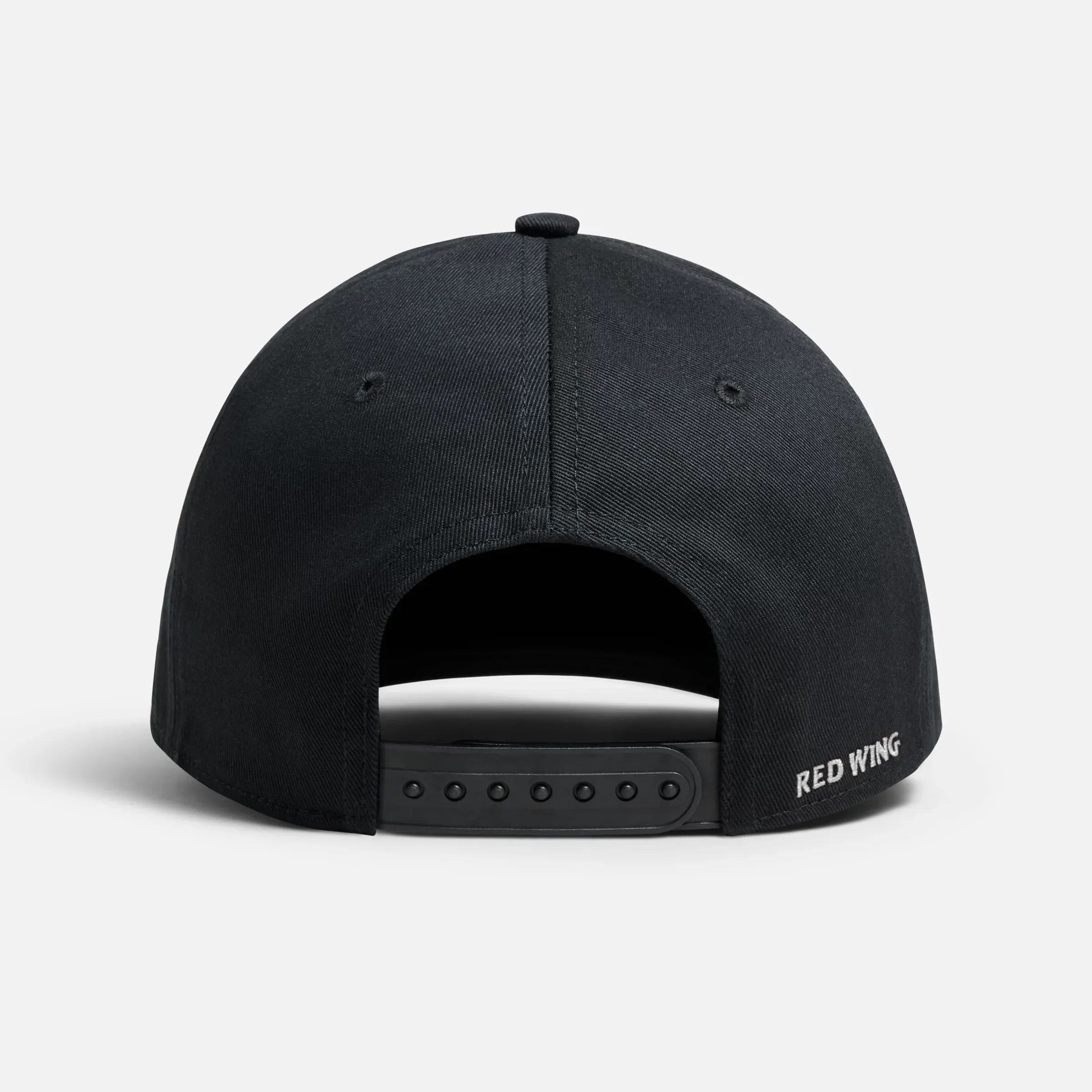 Red Wing Embroidered Logo Hat - Black