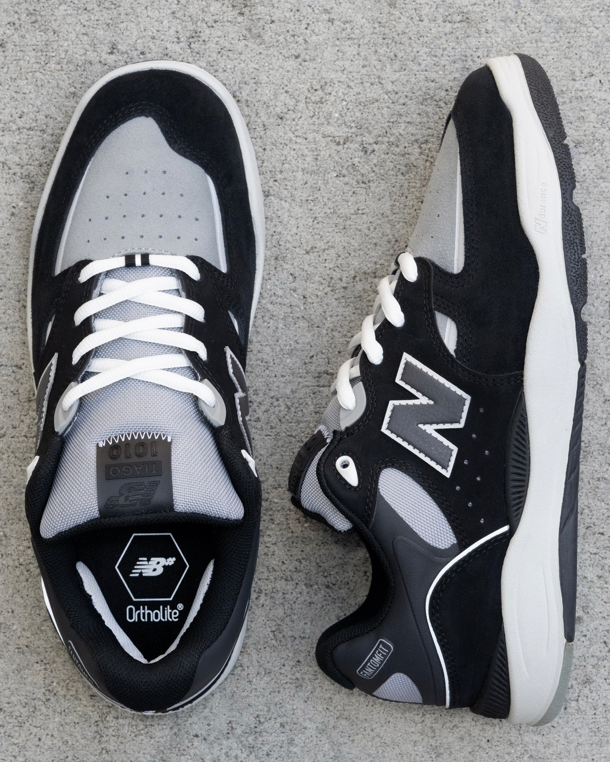New Balance Numeric Tiago Lemos 1010 - Grey with White