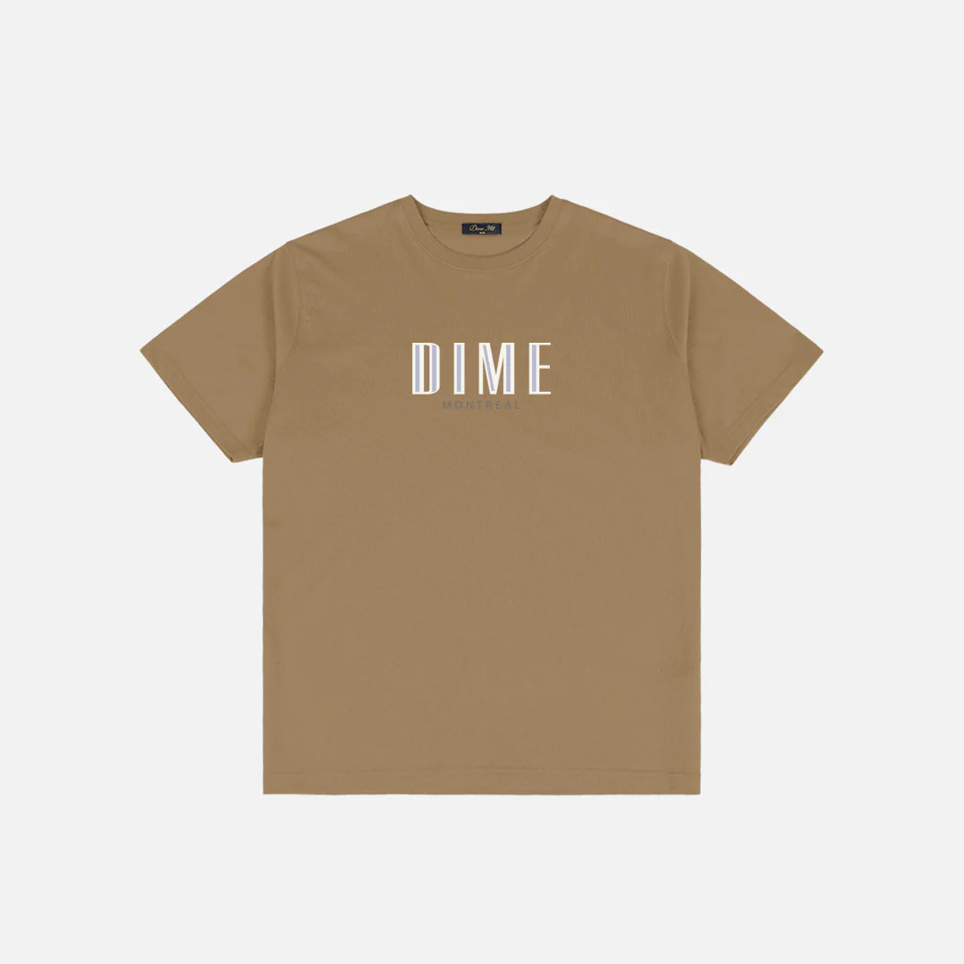 Dime Blocks T-shirt - Tan