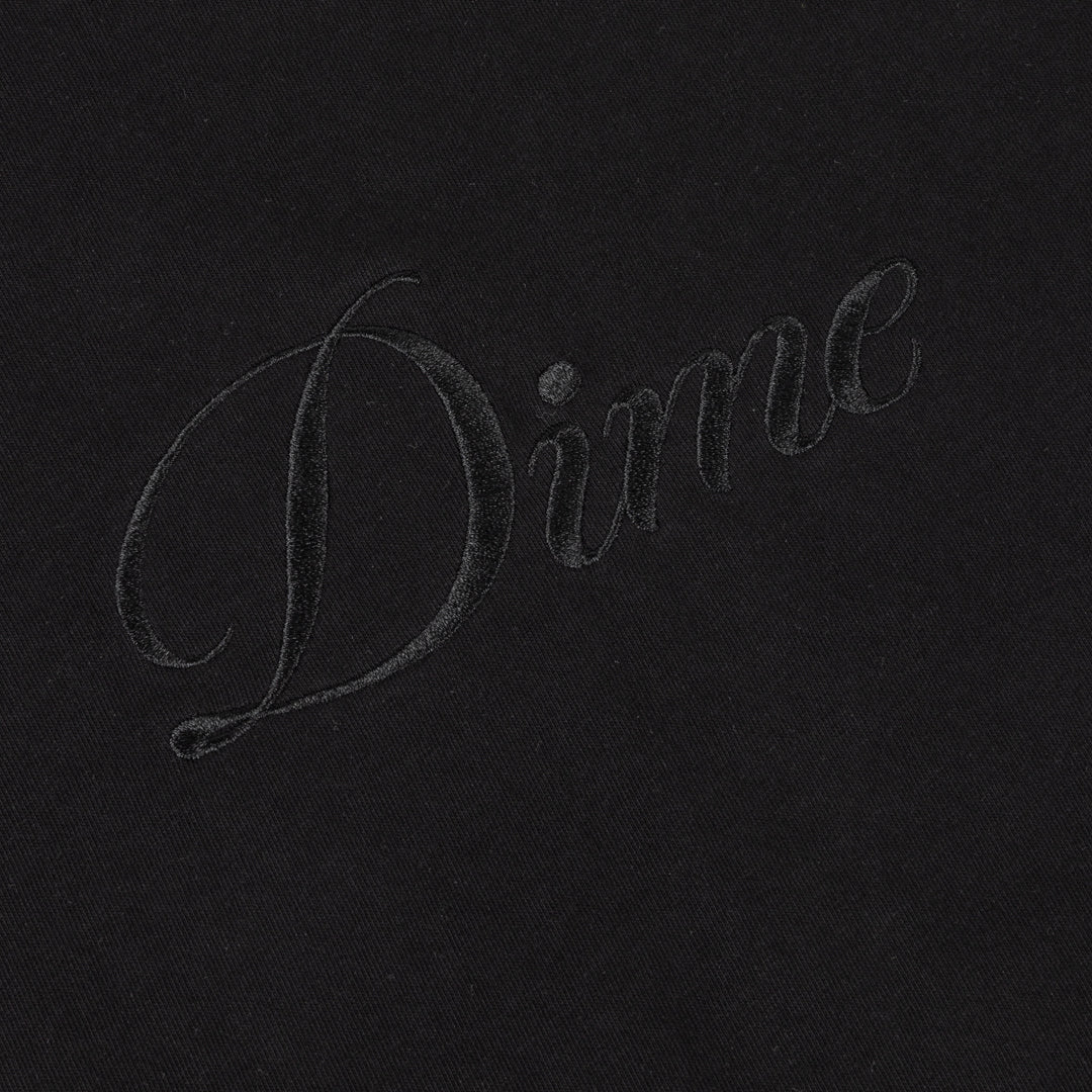 Dime Cursive T-shirt - Black