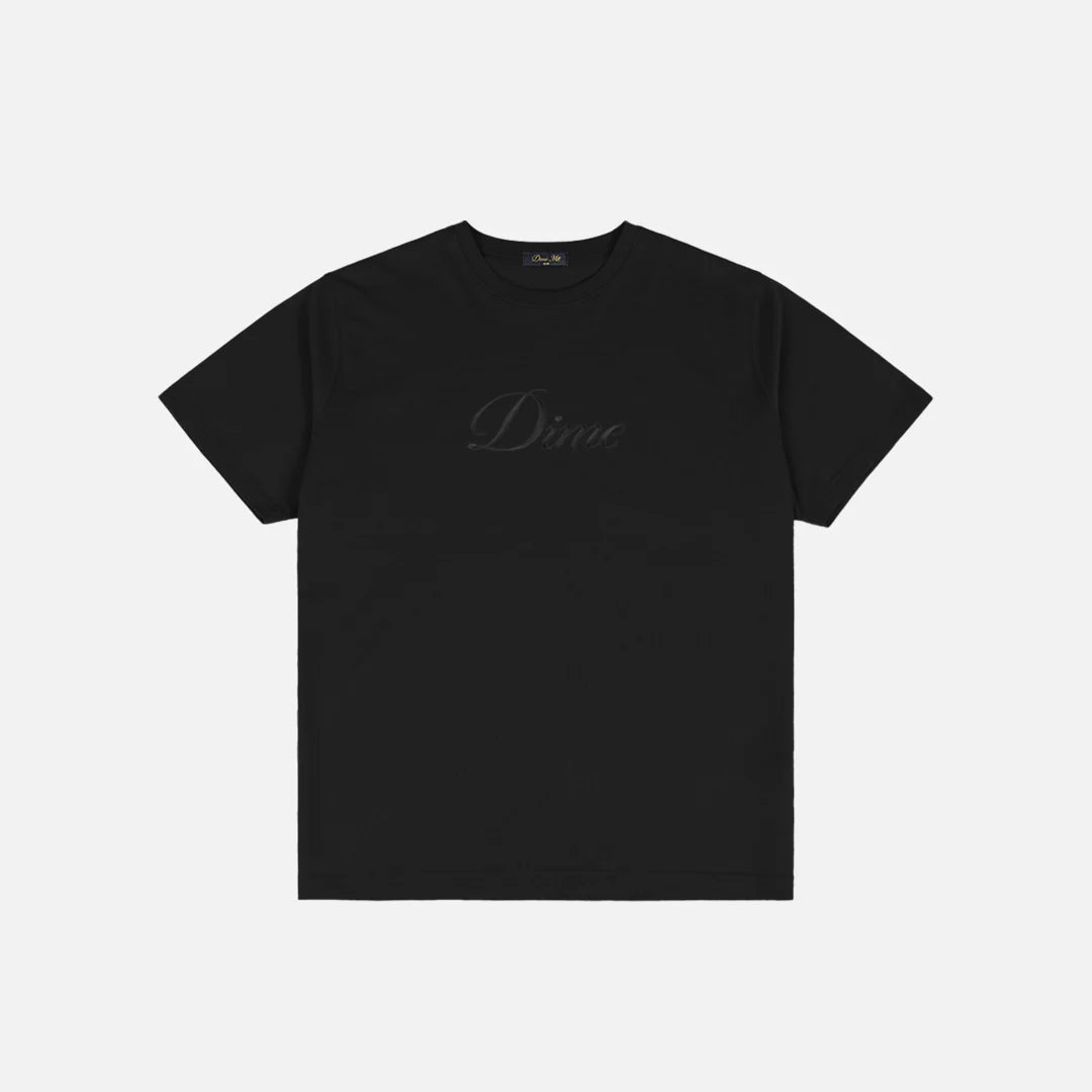Dime Cursive T-shirt - Black