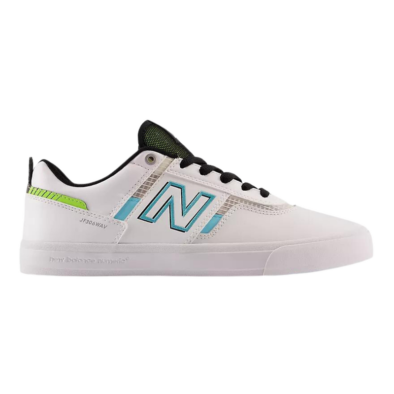 NB Numeric Jamie Foy 306 - White with aqua sky