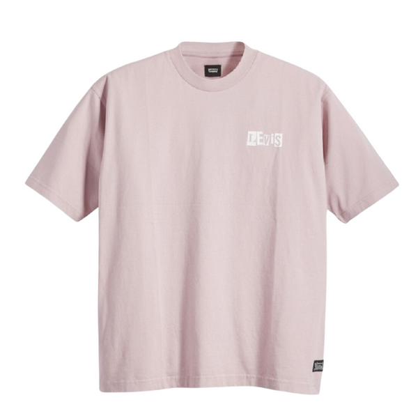 Levi's SKATE GRAPHIC BOX TEE - Pink