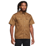 Nike SB Short-Sleeve Woven Skate Button Up - ALE BROWN/COCONUT MILK