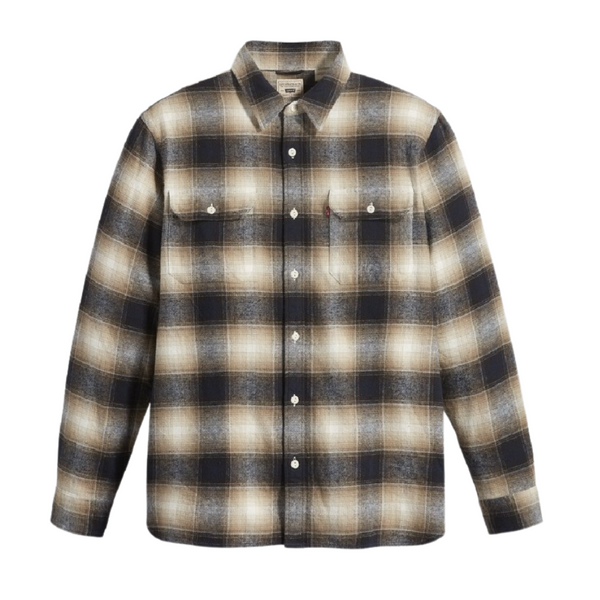 Levi's Jackson Worker - WARWICK PLAID EGRET