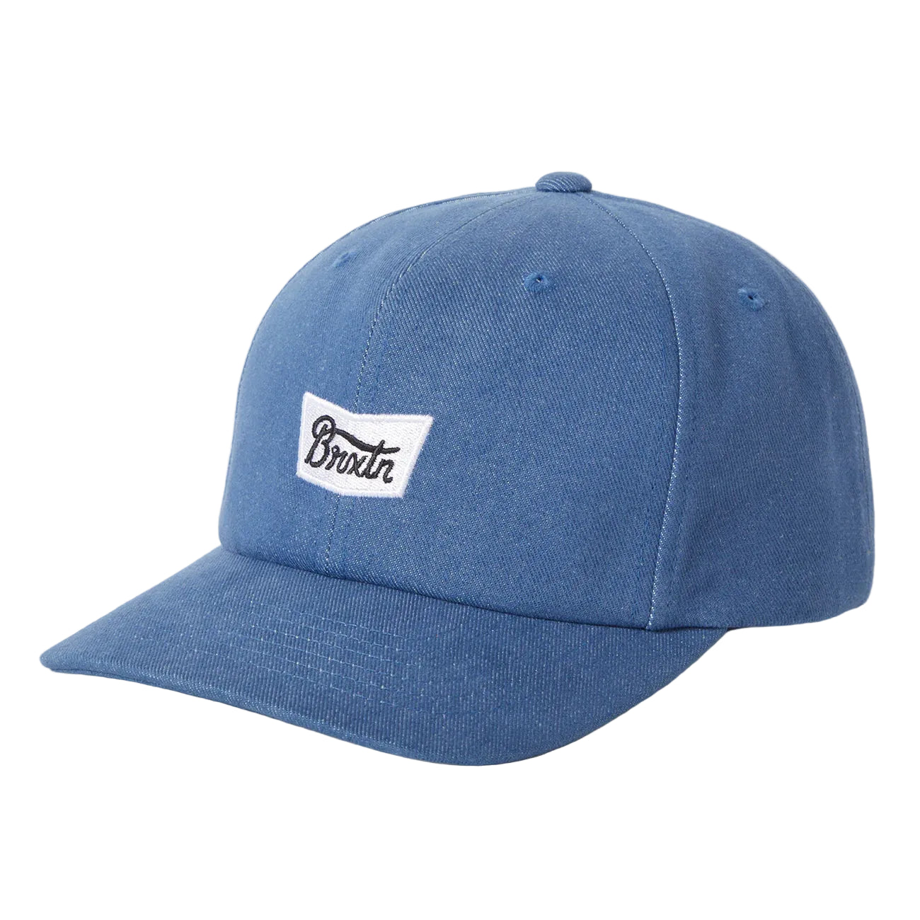 Brixton Stith MP Adj Hat - Light Stone Wash Denim
