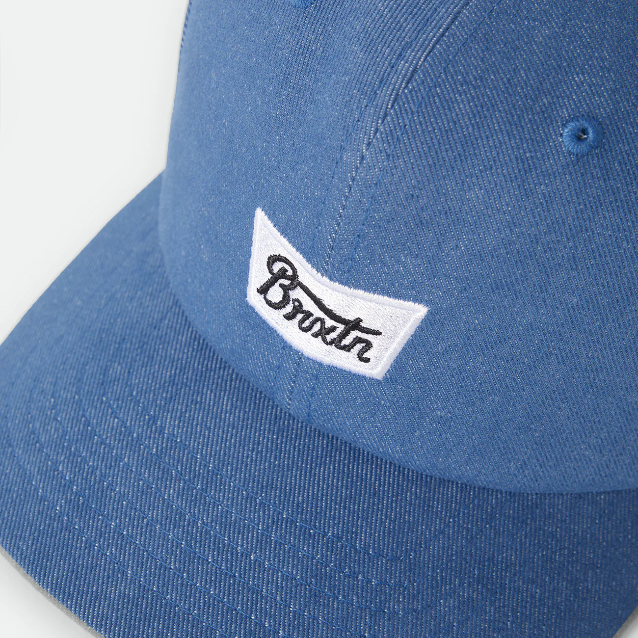 Brixton Stith MP Adj Hat - Light Stone Wash Denim