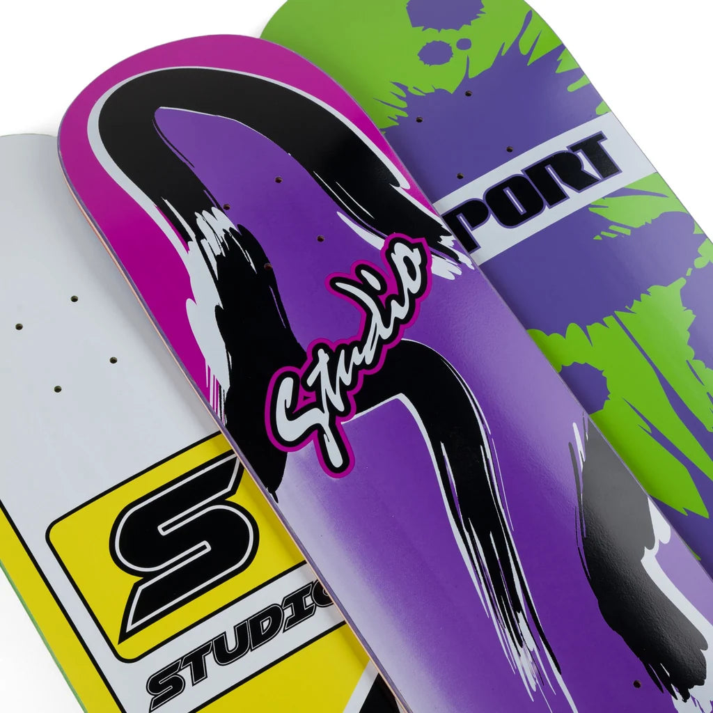Studio Brraapp SSX Team Skateboard Deck - 8.25"