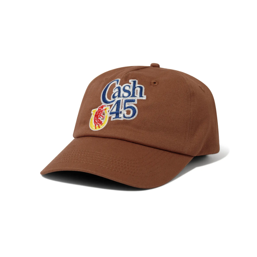Cash Only Colt 6 Panel Cap - Brown