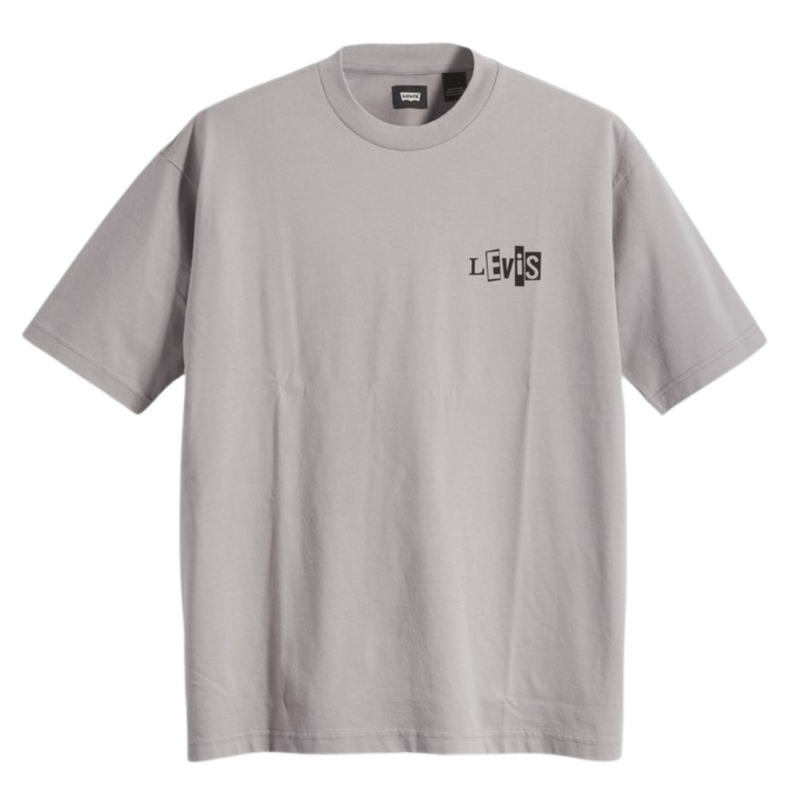 LEVI S SKATE GRAPHIC BOX TEE SILVER FOX Working Class