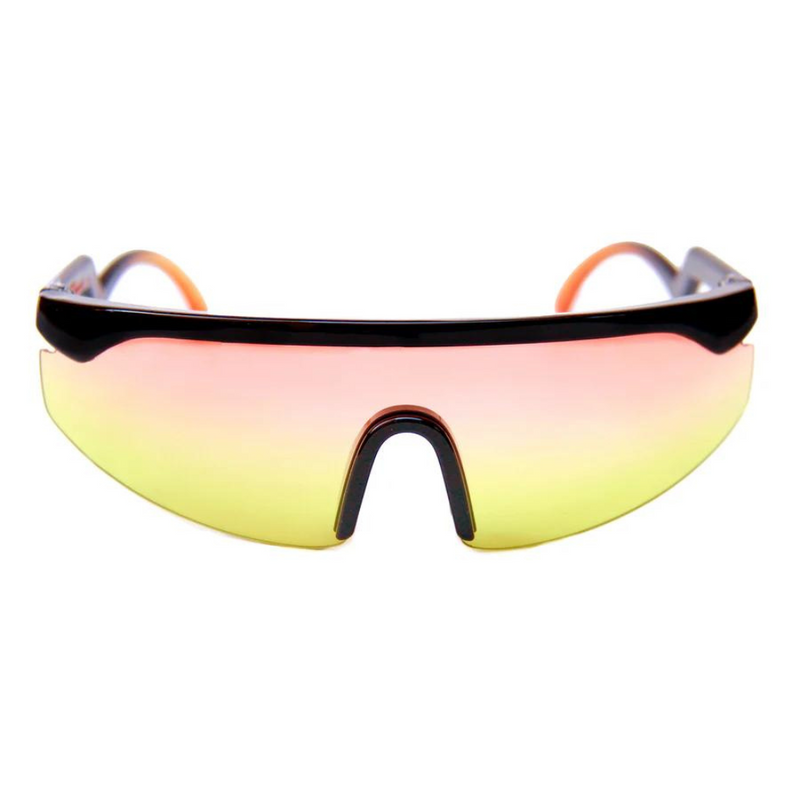 Happy Hour Shades Accelerator Sunglasses - Black/Orange/Yellow fade