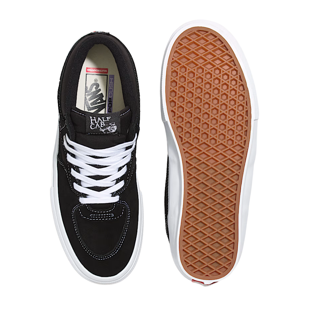 Vans Skate Half Cab - Black/White