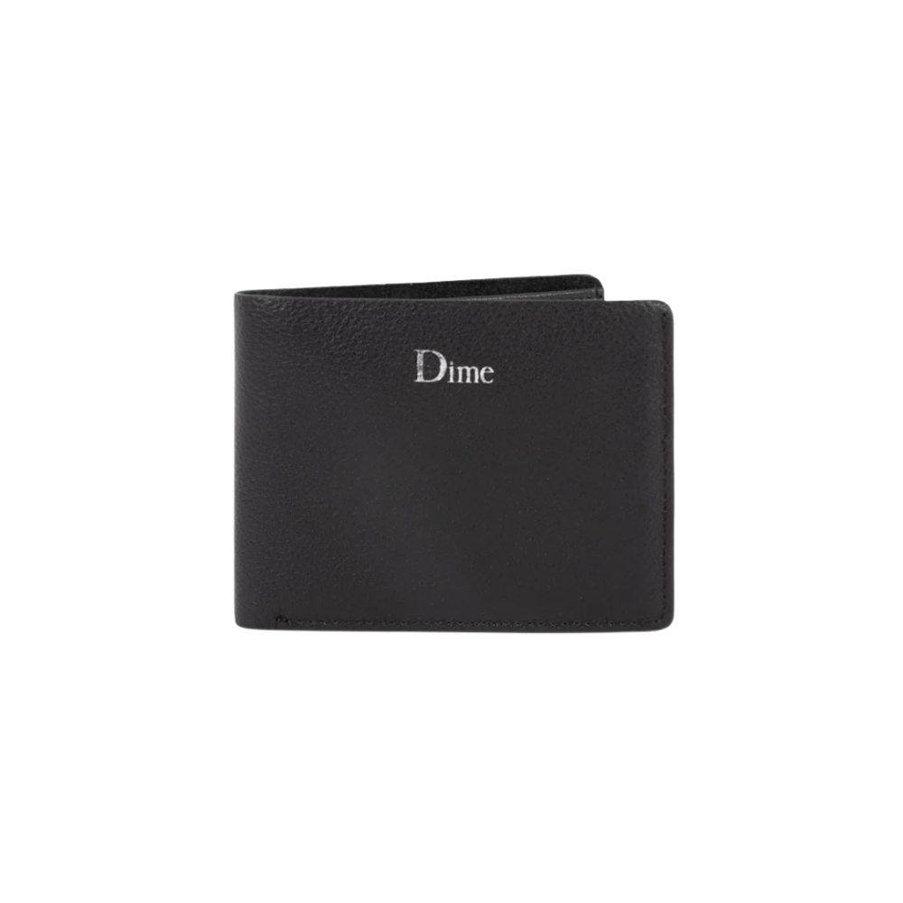 Dime Classic Leather Wallet - Black
