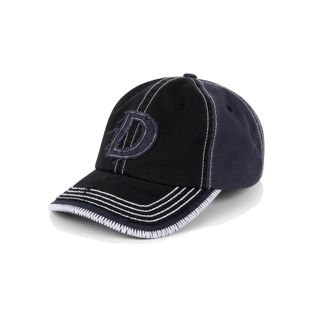 Dime Wavy D Low Pro Cap - Black