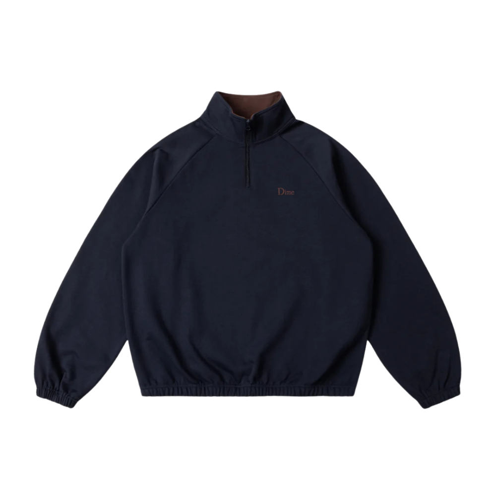 Dime Classic Terry Quarter Zip - Navy
