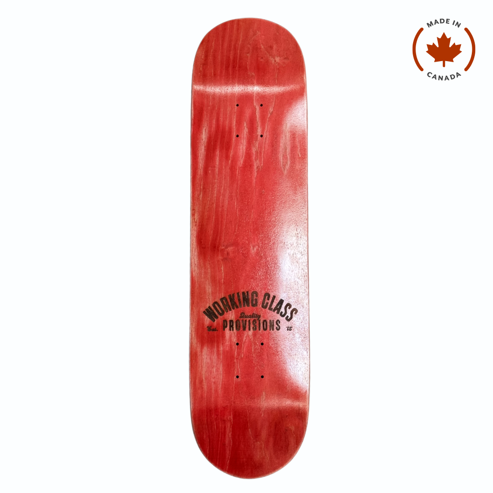Working Class Provisions Blank Deck - 8.0"