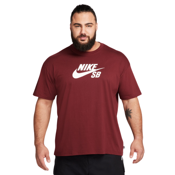 Nike SB Men's Logo T-Shirt - Dark Team Red
