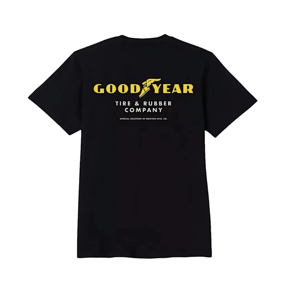 Brixton Goodyear Service Pocket T-Shirt - Black