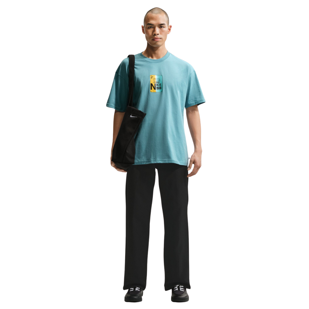 Nike SB T-Shirt Muni Pass - Denim/Turqoise