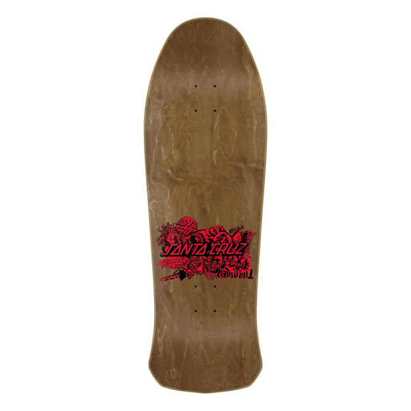 Santa Cruz x Thrasher Salba Oops Deck - 10.4 x 32