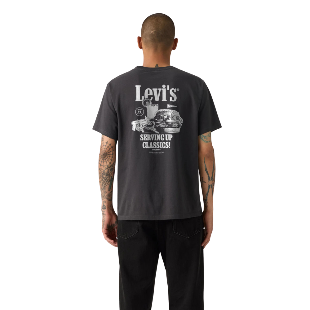 Levi's SS Relaxed Fit Tee - Print T-shirt - serving up classics 3 phantom jersey