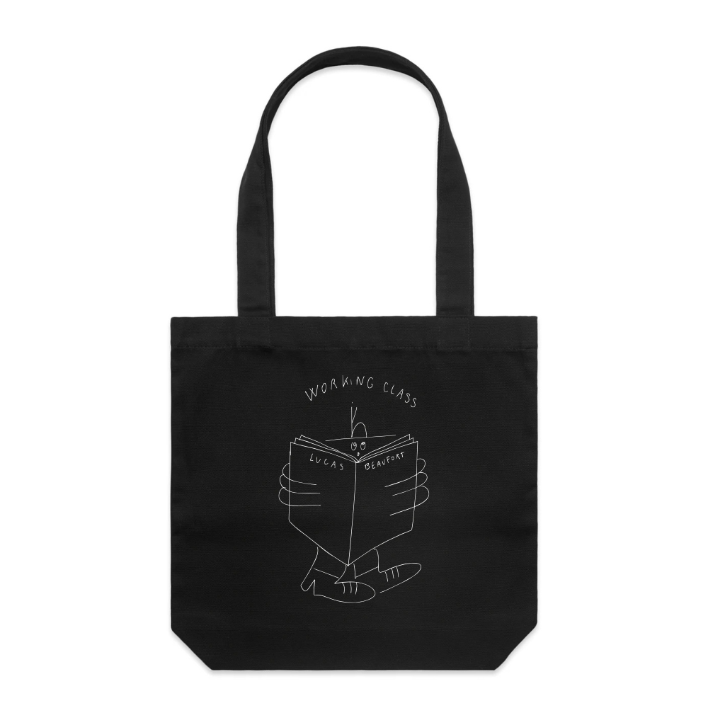 Working Class X Lucas Beaufort Canvas Tote - Black/White