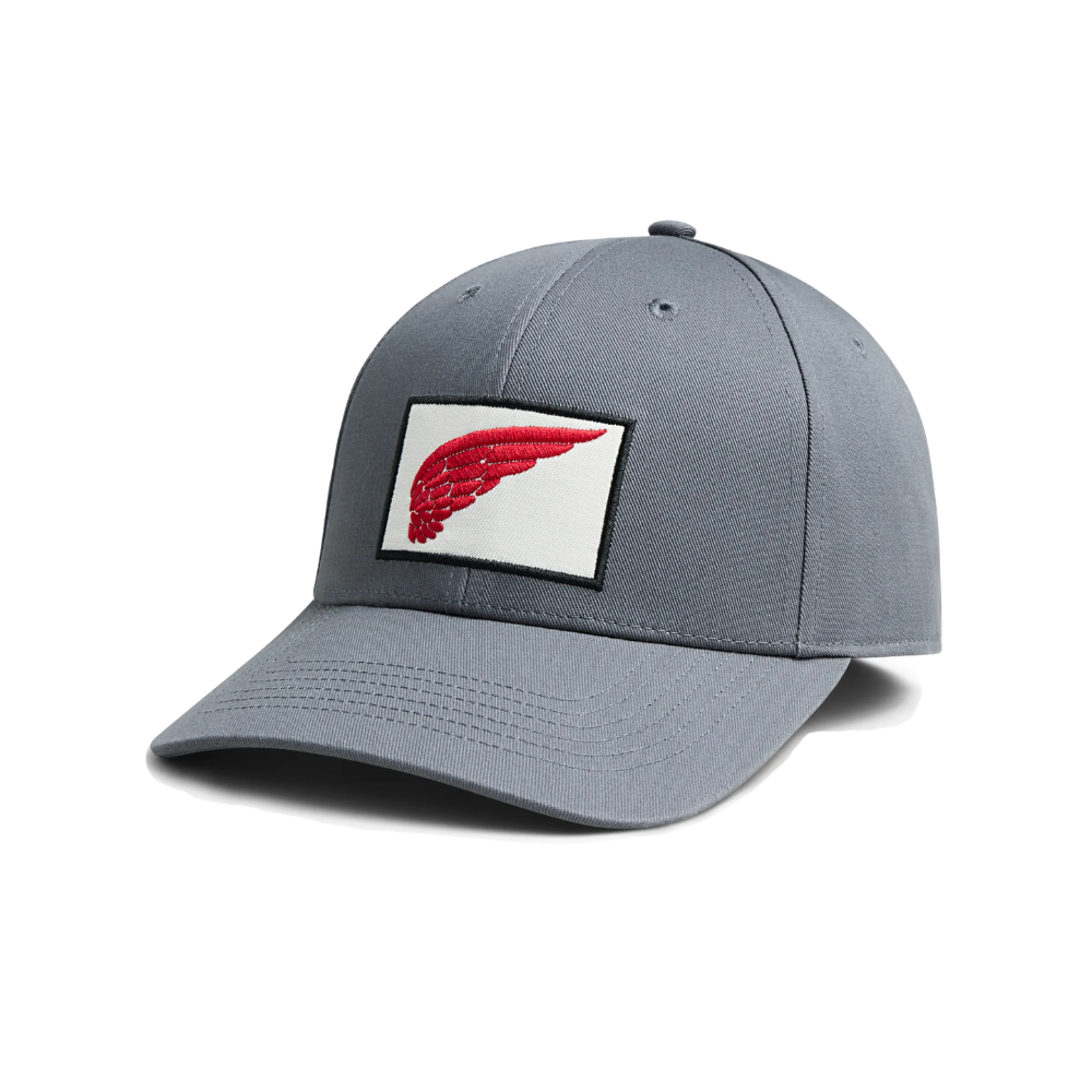 Red Wing Embroidered Logo Hat - Grey