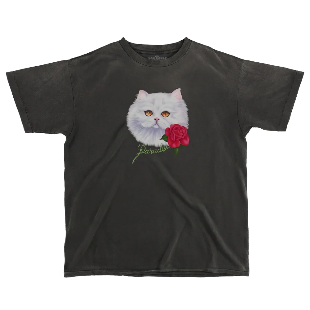 Paradise "Purradise" T-Shirt - Vintage Black
