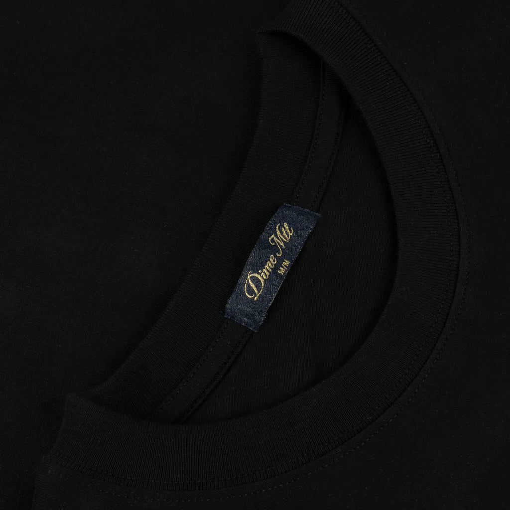 Dime Classic Small Logo T-Shirt - Black