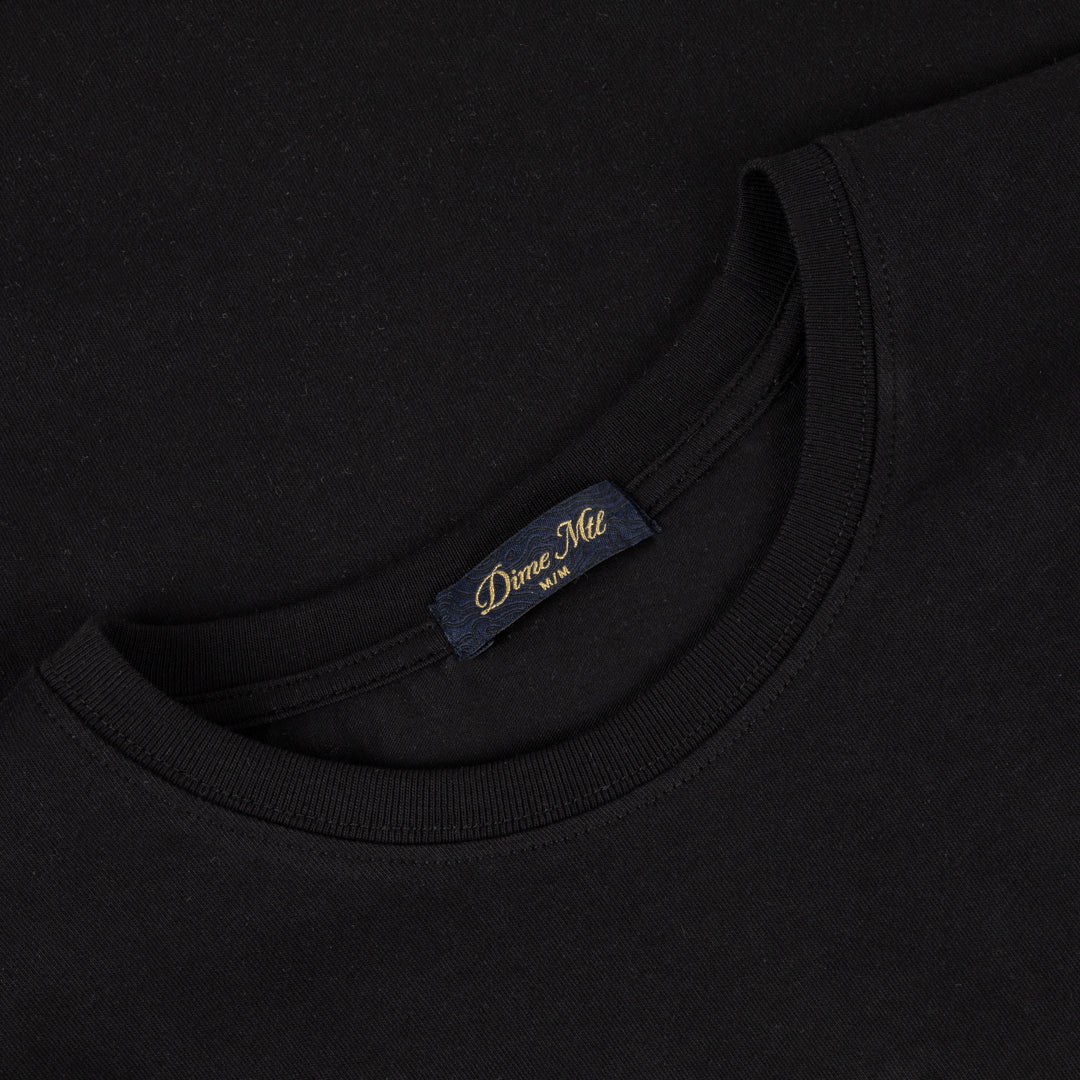 Dime Classic Logo T-shirt - Black