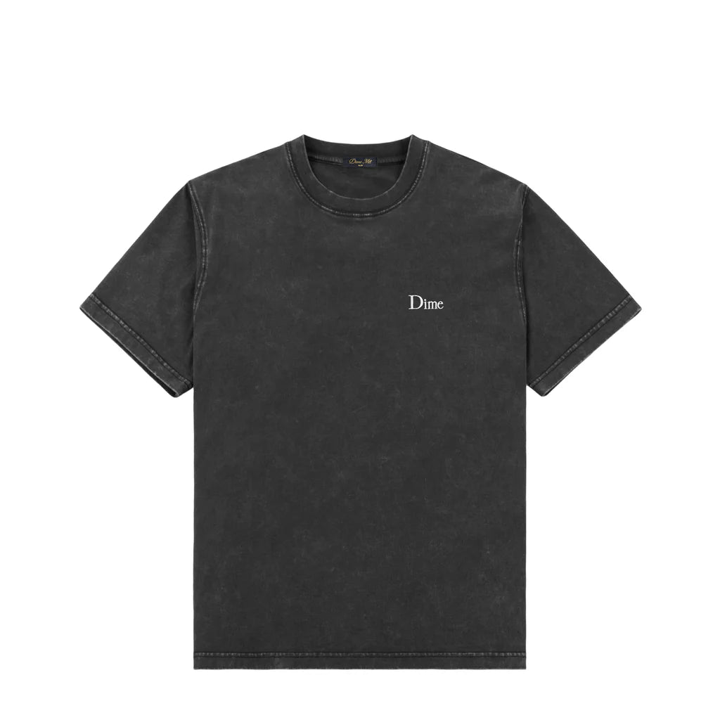 Dime Classic Small Logo T-Shirt - Faded Black